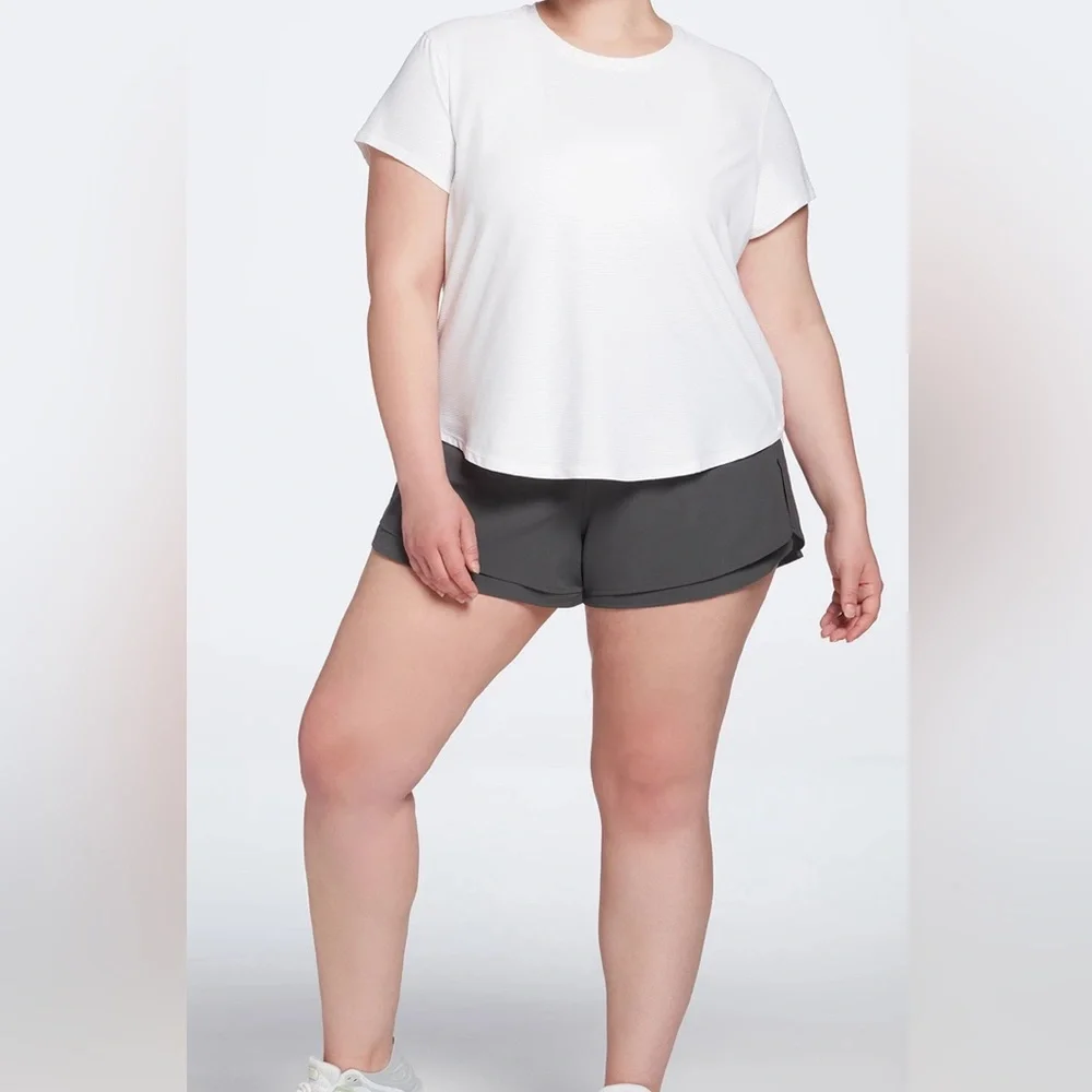 NWT CALIA Women's Kick it Up Short - Carbon Grey -‎ Size XXL - Picture 2 of 11